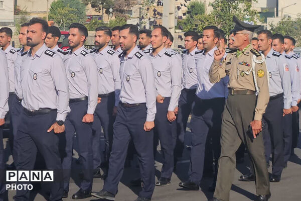 اقتدار آتش‌نشانان شیراز در پایان دوره تکاوری