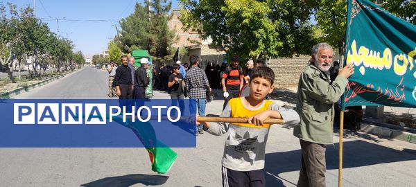 هیئت عزادارن مسجد قمر بنی هاشم شهرستان شیروان