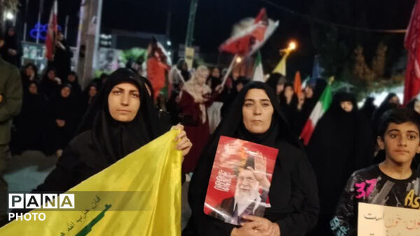 نود و دو مین حضور و اتحاد مردمی کوهدشت در دفاع از وطن