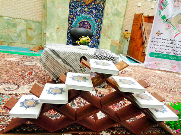 گرامیداشت یاد و خاطره شهدای دانش‌آموز غزه در محفل قرآنی ناحیه 4 قم