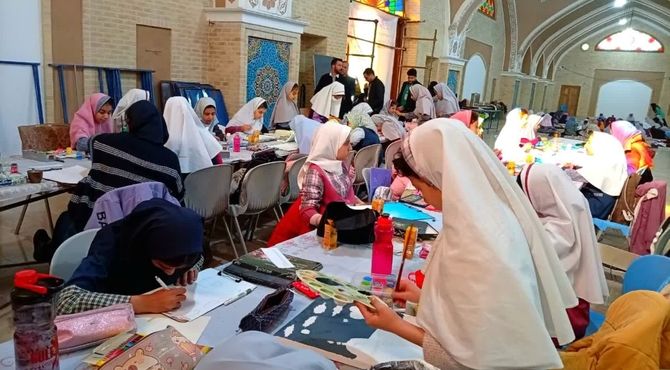 مرحله منطقه‌ای جشنواره فرهنگی و هنری «فردا» ویژه دانش‌آموزان ناحیه یک یزد