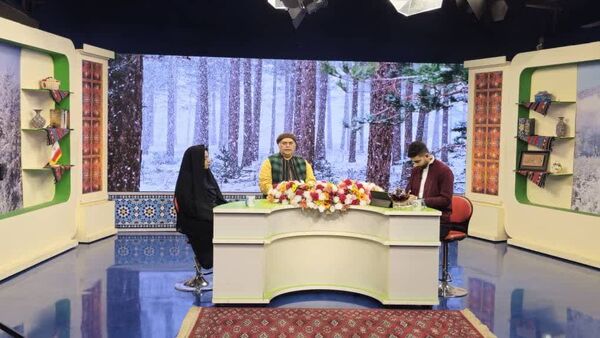 حضور مدیرکل بهزیستی گلستان به همراه داور جشنواره کاسپین در صدا و سیما گلستان