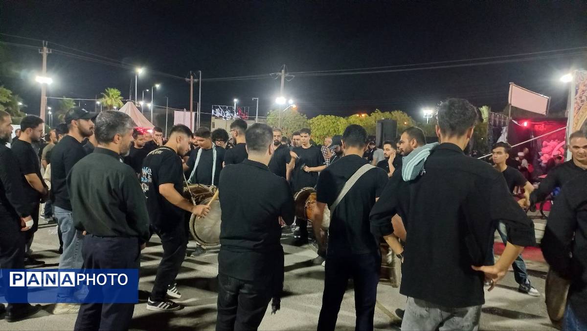 مراسم دهه اول محرم در شهرک پردیس جم