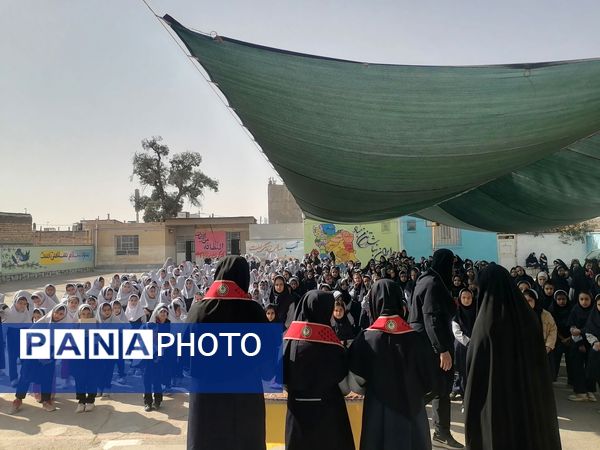 سه‌شنبه‌های مهدوی در دبستان ناهید نخودی 