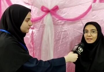 جشن نیمه شعبان در دبیرستان سید مهدی برقعی2 قم