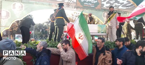 تشیع شهدای اقتدار جنگ رمضان در تهران