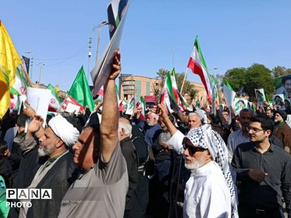 بیعت مردم اهواز با سومین رهبر انقلاب اسلامی