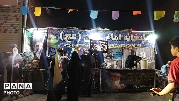 چایخانه  امام  زمان (عج) در صد و یکمین شب از اجتماعات مردمی 