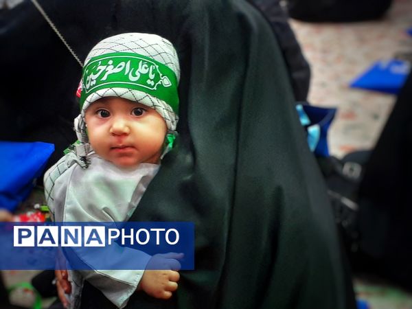 حماسه عشق و وفا در جمع شیر‌خوارگان حسینی