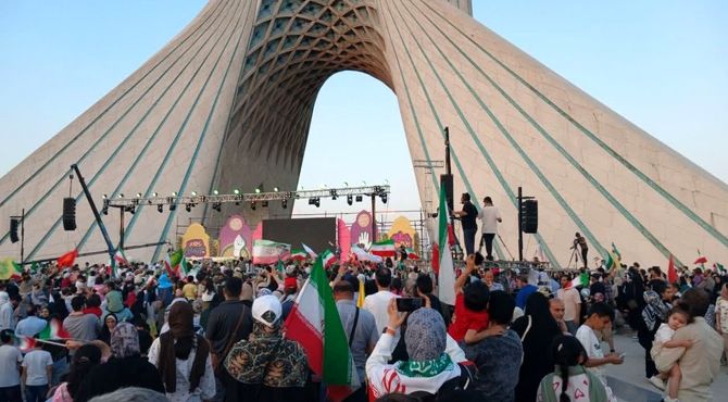 «عهد آرمانی» جشن بزرگ خانوادگی غدیر در میدان آزادی تهران