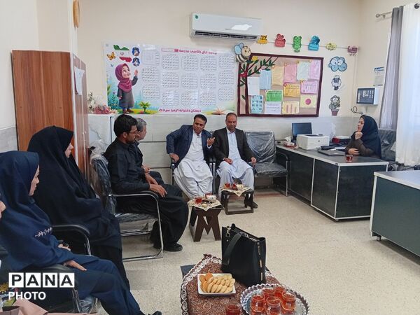 مانور بازگشایی مدارس در نصرت‌آباد