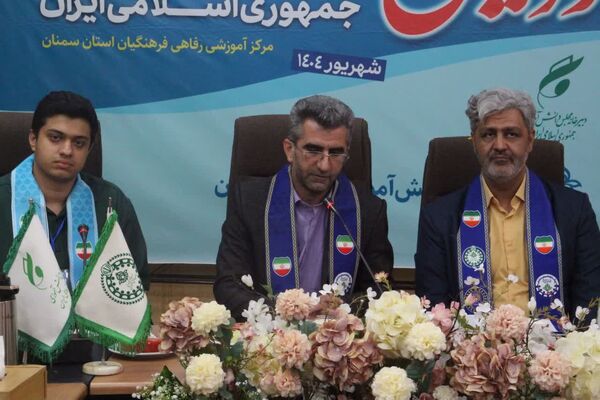 افتتاحیه دوازدهمین دوره مجلس دانش‌آموزی در سمنان