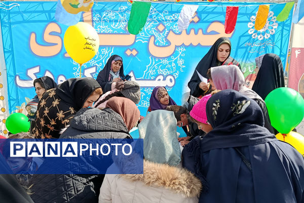 مهمانی کیلومتری نیمه شعبان در کرمانشاه 