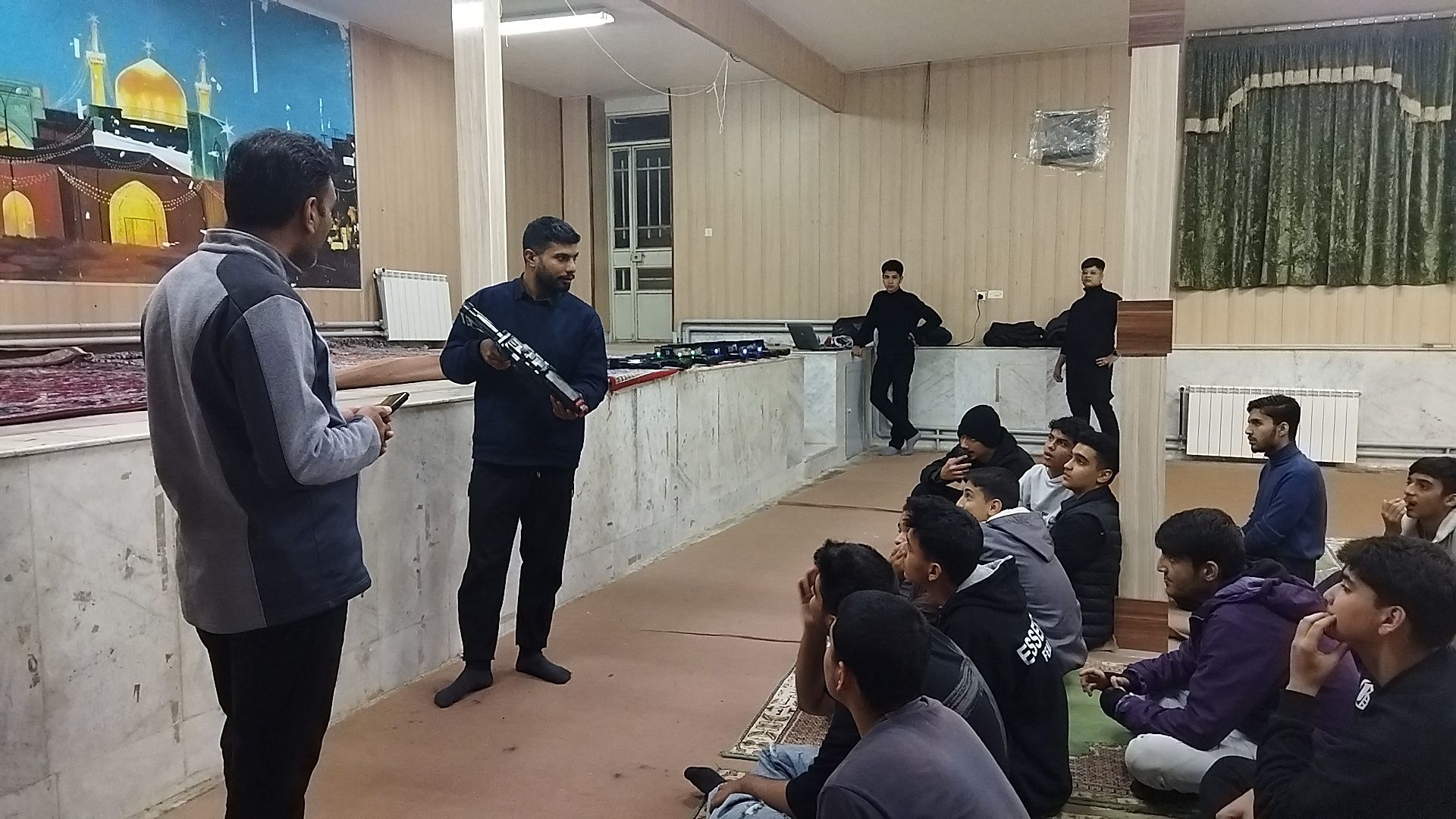 مسابقه لیزرتگ دبیرستان شاهد ابوذر غفاری