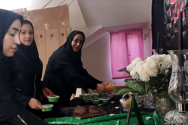 گرامیداشت شهادت حضرت فاطمه (س) در دبستان شهید مجید مجیدی ناحیه دو شهرری 