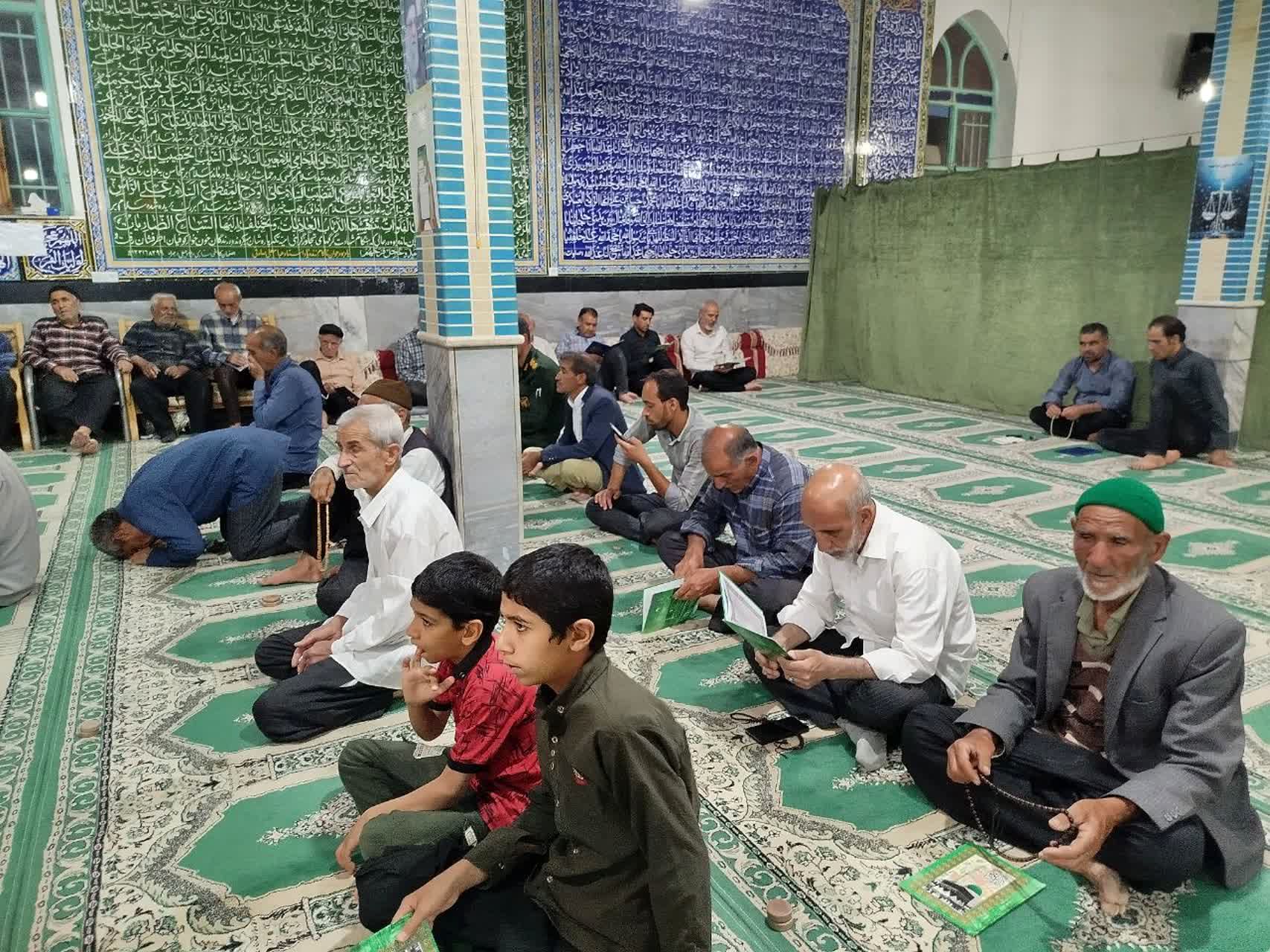 برگزاری مراسم اولین سالگرد شهادت خادم الرضا در شهر حسن آباد