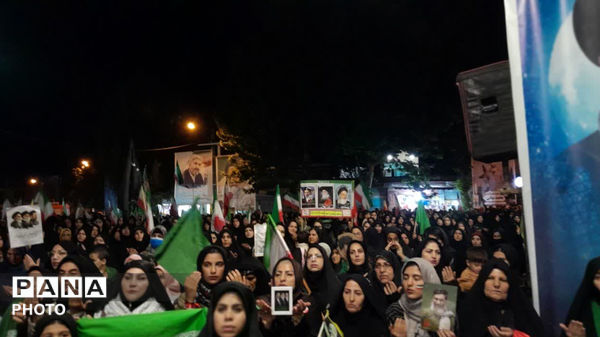 کوهدشت پرچمدار ولایت، اقتدار و صلابت،هفتادوچهارمین قرار شبانه