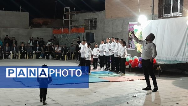 برگزاری جنگ شادی خانوادگی در مصلی شهر سلامی به مناسبت عید سعید فطر