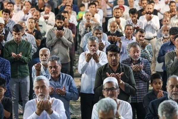 نماز عید سعید قربان در حرم حضرت عبدالعظیم حسنی (ع) شهرری