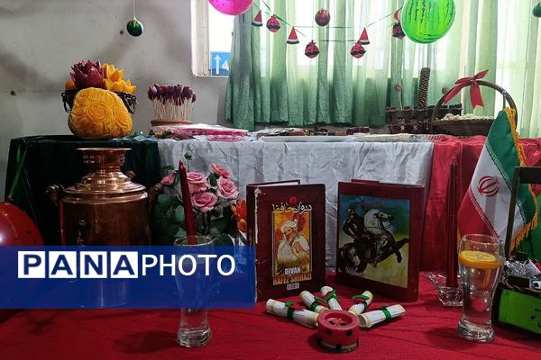 وقتی انارها لبخند زدند؛ یلدای دبیرستان ساره شورآفرین شد