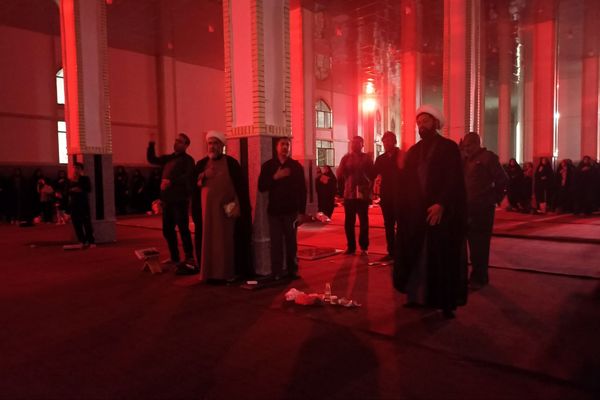 احیای شب بیست و یکم ماه مبارک رمضان در حاجی آباد