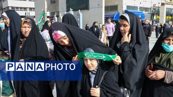 فریاد هم عهدی مردم مشهد با قائم آل محمد در اجتماع عظیم منتظران ظهور