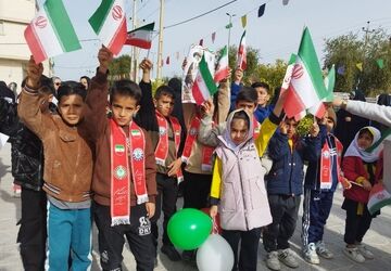 راهپیمایی ۲۲ بهمن همزمان با دیگر نقاط کشور در شیب‌کوه