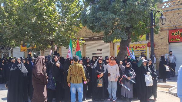 دومین راهپیمایی جمعه خشم در نیشابور 