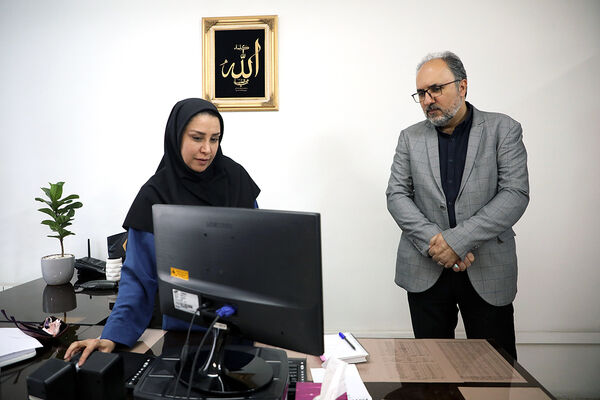 بازدید مدیرکل دفتر برنامه‌ریزی و آموزش هنری وزارت فرهنگ و ارشاد از خبرگزاری پانا