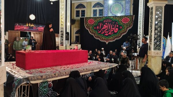 وداع با پیکر شهید گمنام 