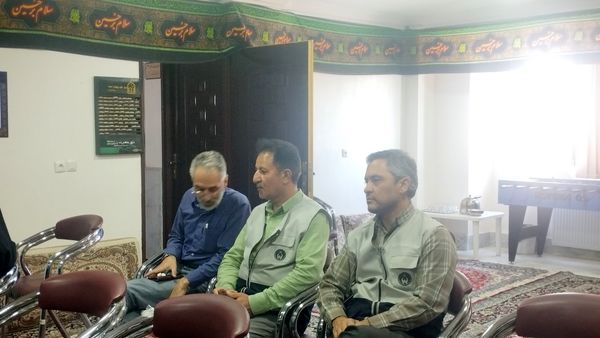 نشست خبری کمیته امداد امام خمینی (ره) شهرستان خلیل آباد 