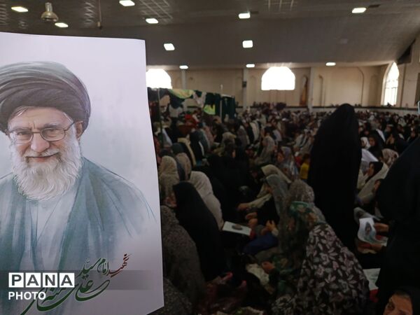  دانش‌آموزان و فرهنگیان بهار برای حمایت از فلسطین و کودکان‌میناب