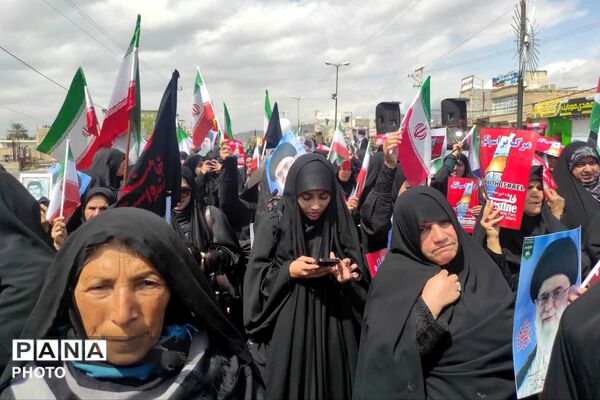 راهپیمایی روز قدس در خفر