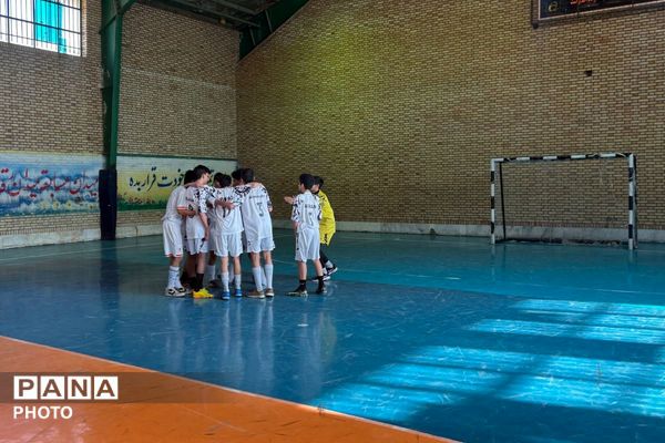 اختتامیه مسابقات فوتسال بین‌مدرسه‌ای پسران جام اقتدار ایران در پردیس
