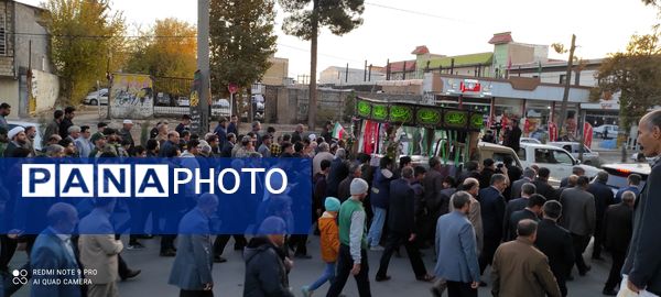 استقبال پرشور کوهدشت از قهرمانان گمنام، نمادی‌از وفاداری به ارزش‌های ایثار و شهادت