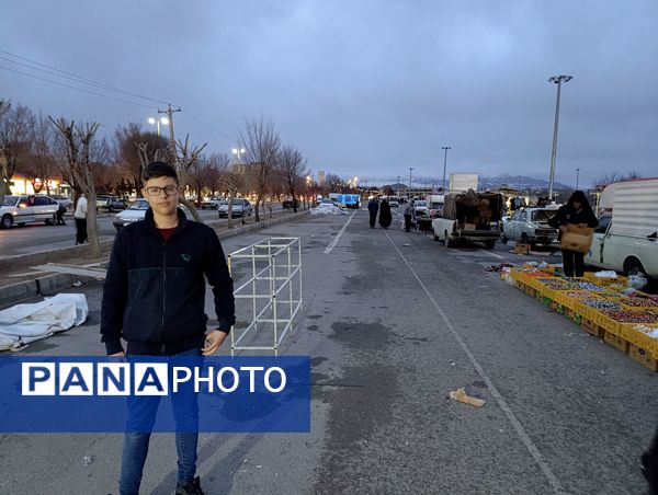 حال‌ و هوای خرید عید در بروجن