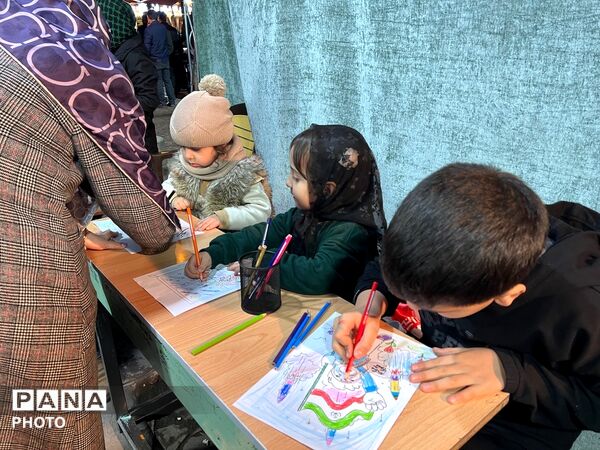 برپایی ایستگاه صلواتی در عظیمیه کرج