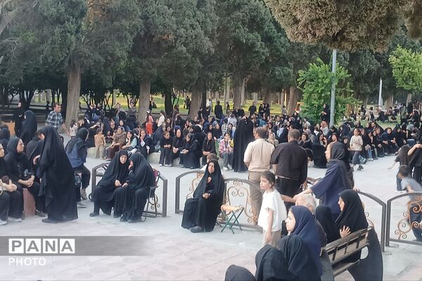 اجتماع هیئت‌های مذهبی فیروزآباد در تاسوعای حسینی
