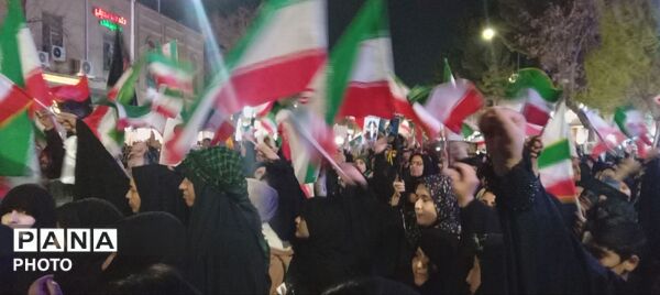 فریاد همبستگی از خیابان‌های نیشابور
