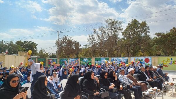 آیین شور عاطفه‌ها در دبستان ضحی ۲ شهرستان شیروان