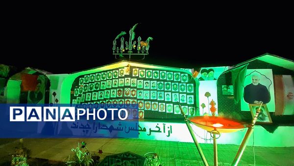 منظره‌های عزاداری از شور عاشورای حسینی در وردنجان 