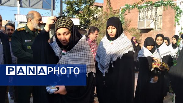 کاروان دانش‌آموزی راهیان نور از علی‌آباد کتول اعزام شد
