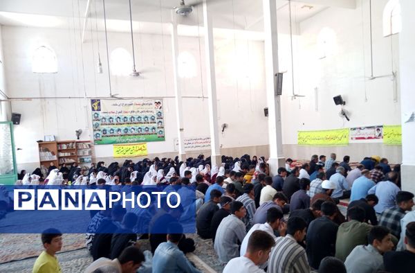 مراسم سوگواری شهادت دبیرکل حزب الله لبنان در مسجد النبی کوهنانی