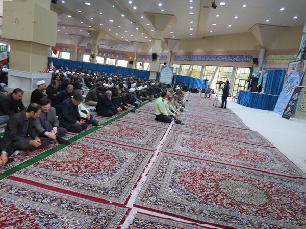آیین یادبود شهیدان خدمت در مصلای امام خمینی(ره)  شهرستان بجنورد