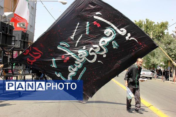 عزاداری مردم سلماس در سومین روز شهادت امام حسین (ع)