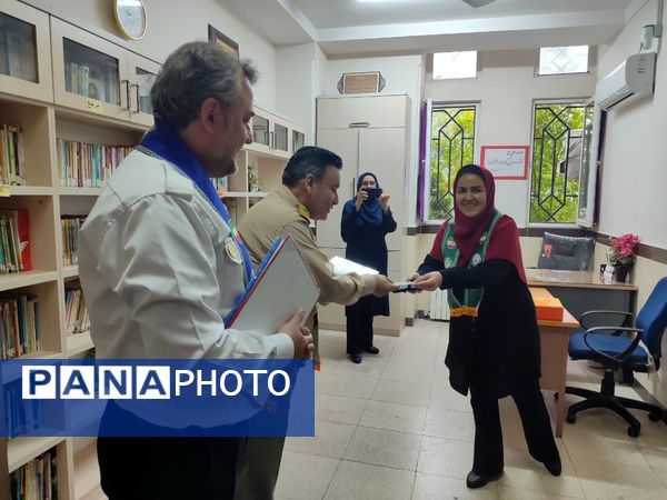 حضور ارزیابان کشوری سازمان دانش‌آموزی در مدارس قائمشهر