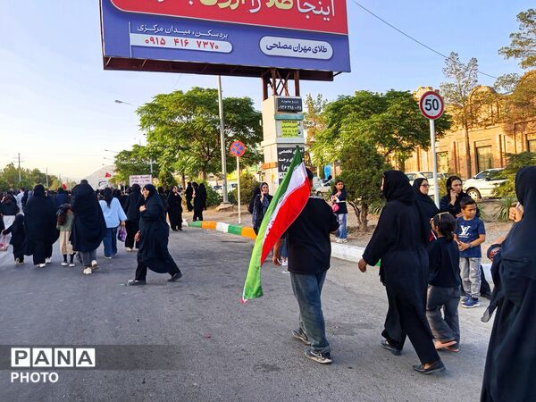 قدم های اربعین، این بار به عشق ایران