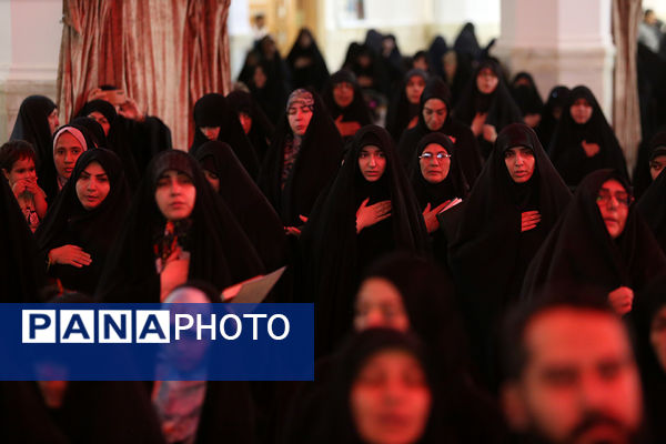 مراسم عزاداری سالروز شهادت امام حسن عسگری(ع) در قم