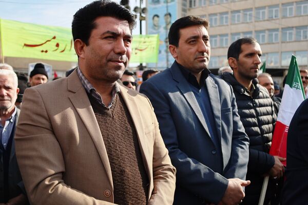 تجمع مردم ارومیه در محکومیت اغتشاشگران