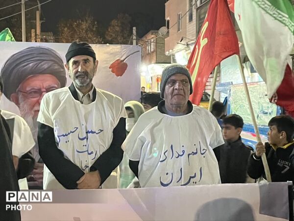 خروش محله به محلهٔ مردم کمال‌شهر در سی‌وششمین شب اقتدار